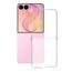 Techsuit Clear Silicone, Samsung Galaxy Z Flip7 / Z Flip8, priehľadný