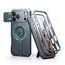 iPhone 17 Pro Max dėklas – Dexnor MagSafe 360 Kickstand Camprotector – mėlyna