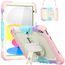 JP Solid360 Rainbow obal na tablet, iPad 10.9 2022 (iPad 10) / iPad 11 2025 (iPad 11)