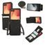 Crossbody tok, Samsung Galaxy Z Flip 8, fekete