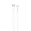 Dudao L4ST kábel USB-A - USB-C, 2A, 1 m, biely