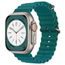 Apple Watch 1 / 2 / 3 / 4 / 5 / 6 / 7 / 8 / SE 1 / 2 / 3 / Ultra 1 / 2 / 3 (42 / 44 / 45 / 49 mm) silikoninis dirželis – Techsuit W038 – žalia