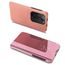 Διάφανη ροζ θήκη τηλεφώνου Clear view για Xiaomi Redmi Poco F3, K40, K40 Pro, K40 Pro+