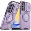 Samsung Galaxy A25 dėklas – Camslide Stand su kameros apsauga ir stovu – violetinė