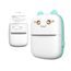 Thermischer Mini-Drucker Katze HURC9, blau