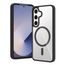 JP MagFit Clear MagSafe Θήκη με Μαγνήτη N52, Samsung Galaxy S24, μαύρη