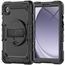JP Solid360 táblagép tok, Samsung Tab A9 8.7" X110 / X115, fekete