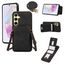 Samsung Galaxy A55 ümbris – Crossbody kaarditaskuga – must