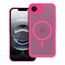 iPhone 16e Hoesje - Full Matte Mag Cover - MagSafe geschikt - met Camera Bescherming - Roze