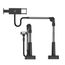 JP Universal Tablet and Phone Desk Holder with Rotatable and Adjustable Arm TH02, Black