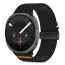 Samsung Galaxy Watch 8 / 9 / Classic (40 / 44 / 46 mm) dirželis – Tech-Protect Nylon Clasp – juoda