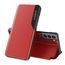 Eco Leather View Case, Samsung Galaxy S22 Plus, červený