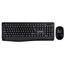 Bezvadu tastatūras un peles komplekts T-WOLF TF100 minimālistiskā dizainā ar kluso darbību 2.4 GHz