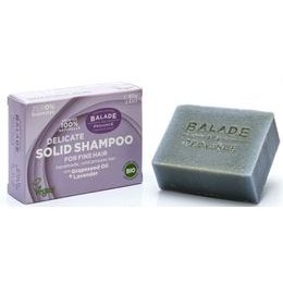 Balade en Provence BIO Posilující tuhý šampon pro jemné vlasy - Levandule hmotnost: 40 g