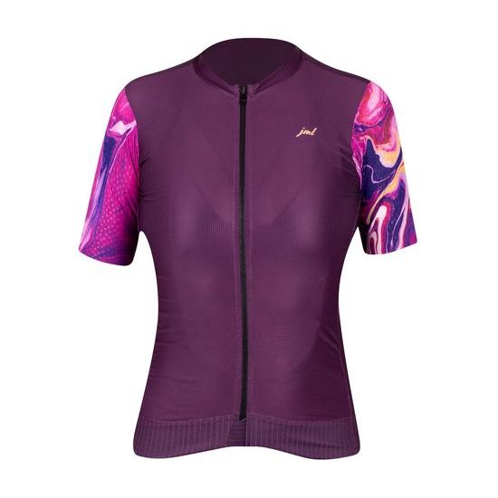 Dámský cyklistický dres JML Liquid Jersey Violet - fialová