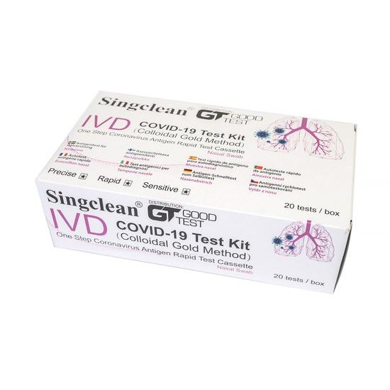 Antigenní testy COVID-19 Singclean GOOD TEST