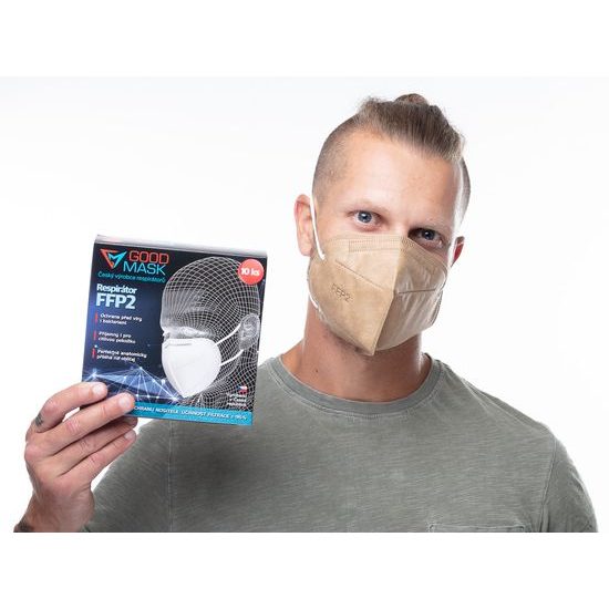 Certifikovaný český respirátor FFP2 GOOD MASK