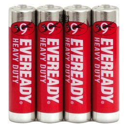 ENR BATERIE AAA 1,5V ZINK. EVEREADY RED R3 BL4, 637069