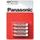 PHIL PANAS BATERIE RED ZINC R03RZ/4P, AAA 1,5V