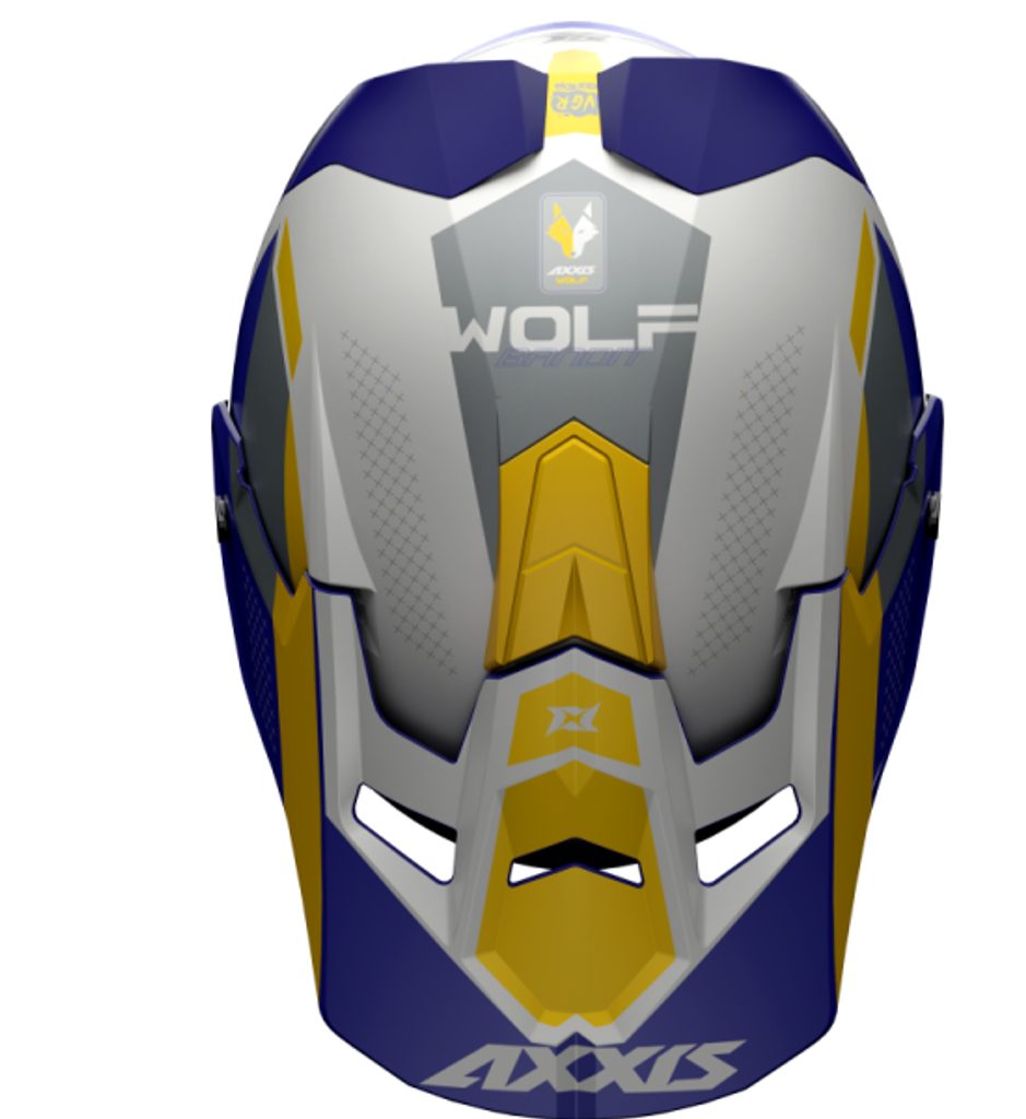 Moto Art - MX helmet AXXIS WOLF bandit c3 matt yellow XL - AXXIS - WOLF  BANDIT - Helmets AXXIS - WOLF Off-road, Off road kacige AXXIS, Kacige  AXXIS, Odjeća i kacige,