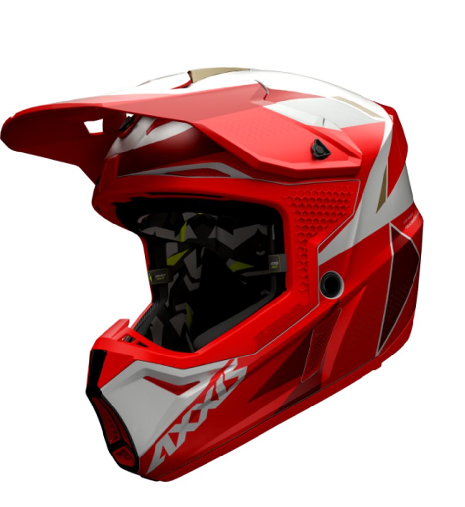 Moto Art - MX helmet AXXIS WOLF bandit b5 matt red M - AXXIS - WOLF BANDIT  - Helmets AXXIS - WOLF Off-road, Off road kacige AXXIS, Kacige AXXIS,  Odjeća i kacige,