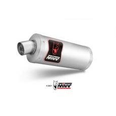 SILENCER MIVV DAKAR H.079.LDKX STAINLESS STEEL