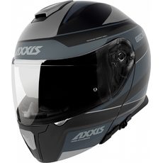 FLIP UP HELMET AXXIS GECKO SV ABS CONSUL B22 GLOSS GRAY XS