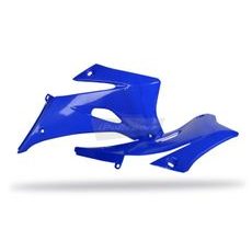 RADIATOR SCOOPS POLISPORT 8432900003 (PAIR) BLUE YAM 98