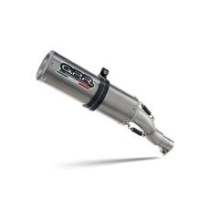 SLIP-ON EXHAUST GPR M3 S.192.GT.M3.TN BRUSHED TITANIUM INCLUDING REMOVABLE DB KILLER AND LINK PIPE