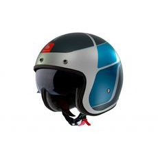JET HELMET MT HELMETS LE MANS 2 SV S LUTHER C7 MATT XL