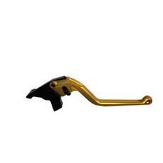 BRAKE LEVER ACCOSSATO FIXED CNC-WORKED ALUMINIUM, GOLD