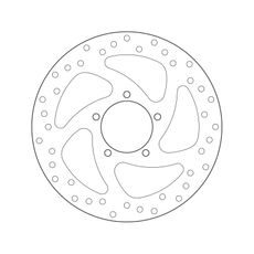 KOČIONA DISK BREMBO 68B407P6 FIX