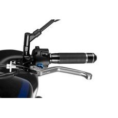 CLUTCH LEVER WITHOUT ADAPTER PUIG 3.0 220PA LONG SILVER/BLUE