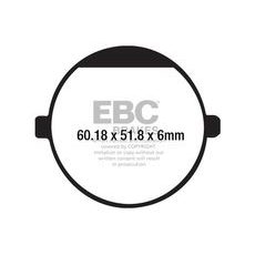 DISK PLOČICE EBC FA198