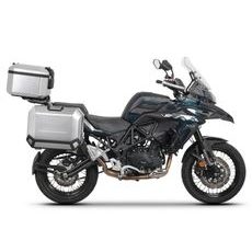 SET ALUMINIJASTIH KOFERA SA NOSAČIMA IN PLOČO SHAD TERRA, 48L STRAŽNJI KOFER I 47L BOČNI KOFERI SHAD BENELLI TRK 502 X 2022 -