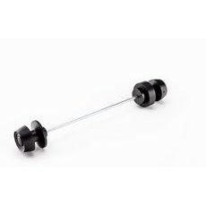 AXLE SLIDERS PUIG PHB19 20059N CRNI WITHOUT COLOR CAPS, REAR