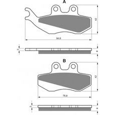 DISK PLOČICE GOLDFREN 122 AD OFF-ROAD FRONT