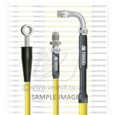 REAR BRAKE HOSE VENHILL Y01-2-030/P-YE YELLOW