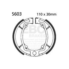 BRAKE SHOE SET EBC S603 INCLUDINGS SPRINGS