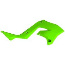 RADIATOR SCOOPS POLISPORT 8425800004 RESTYLING LIME GREEN