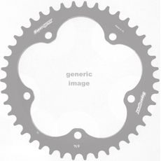 REAR ALU SPROCKET SUPERSPROX RAL-614:43-BLK CRNI