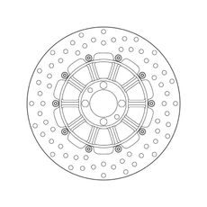 KOČIONA DISK BREMBO 68B407D3 FIX
