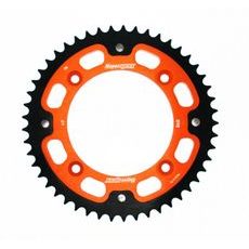 REAR SPROCKET SUPERSPROX STEALTH RST-898:49-ORG ORANGE 49T, 428