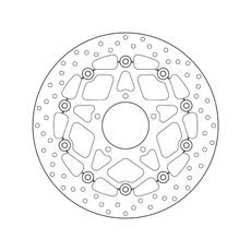 KOČIONA DISK BREMBO 78B40893 FLOATING