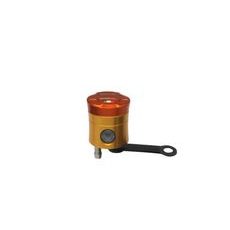 BRAKE FLUID RESERVOIR ACCOSSATO CNC-WORKED STRAIGHT BRACKET INCLUDED ORANGE