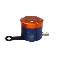 BRAKE FLUID RESERVOIR ACCOSSATO CNC-WORKED STRAIGHT BRACKET INCLUDED ORANGE