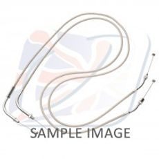 THROTTLE CABLE VENHILL Y01-4-116/B FEATHERLIGHT BRAIDED