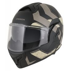 FULL FACE HELMET CASSIDA MULTIFLIP KORP BLACK MATT/SAND/KHAKI L