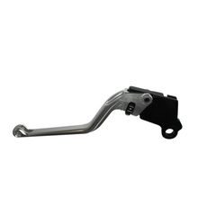CLUTCH LEVER ACCOSSATO FIXED CNC-WORKED ALUMINIUM, SILVER