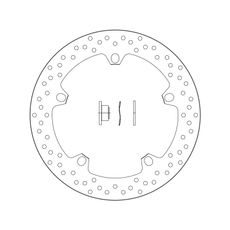 Kočiona disk BREMBO 168B407D6 fix